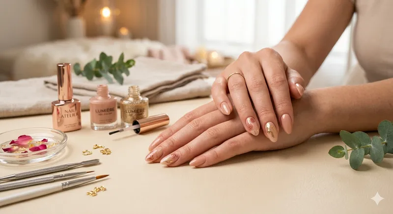 Detalhes de nail art